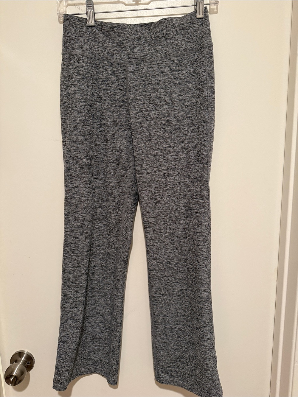 Vuori Hali Easy Wide-Leg Knit Pants heather gray